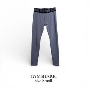 Gymshark Purple Charcoal workout athletic gym leggings compression XS women’s